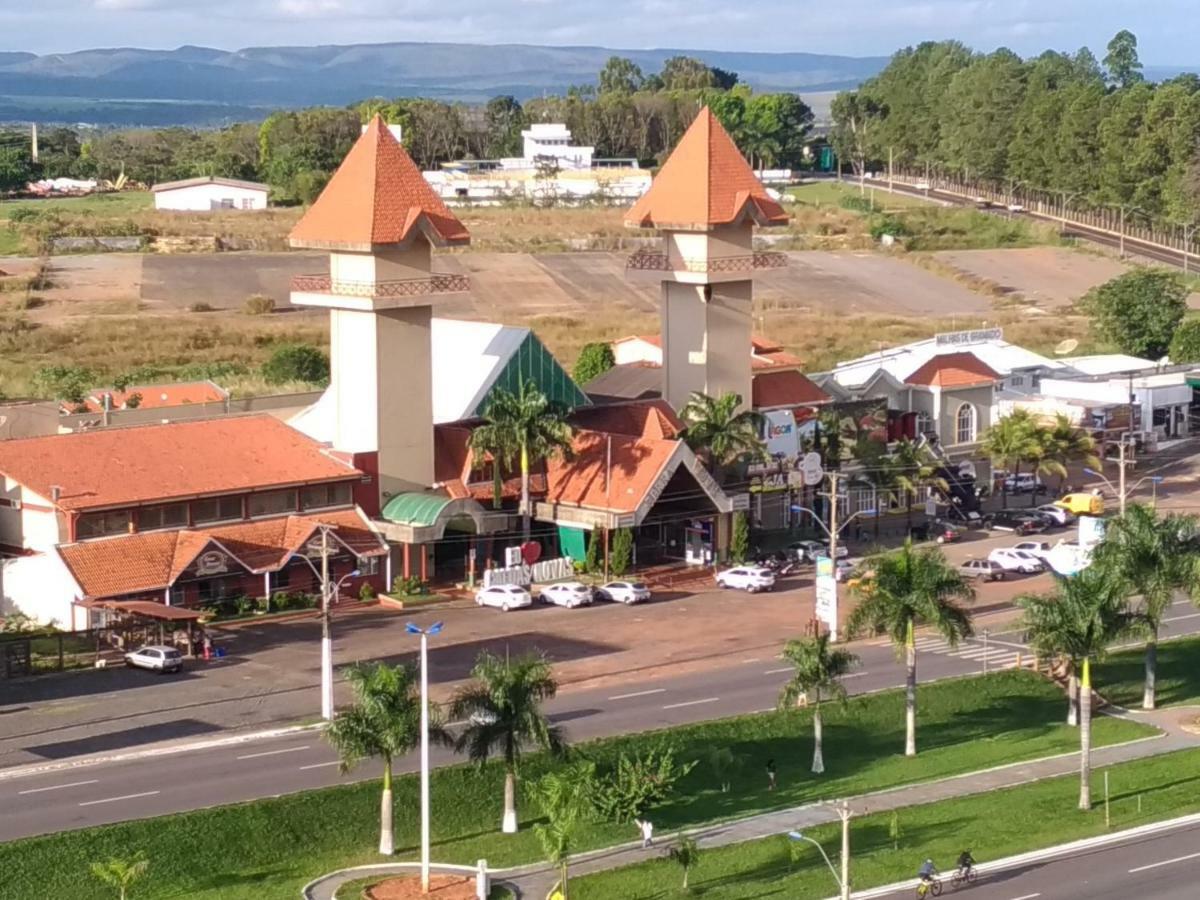 Piazza Acqua Park Diroma - Cozinha Completa Lägenhet Caldas Novas Exteriör bild