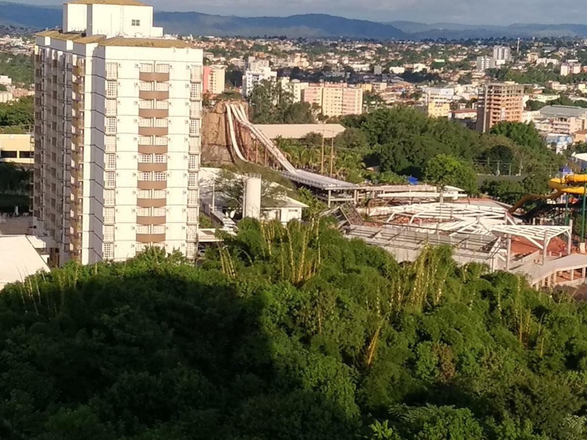 Piazza Acqua Park Diroma - Cozinha Completa Lägenhet Caldas Novas Exteriör bild